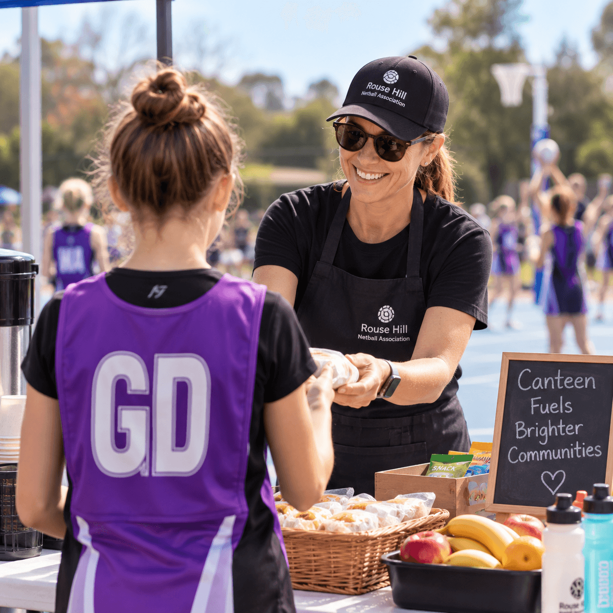 Netball Canteen Support with Rouse Hill Netball Association