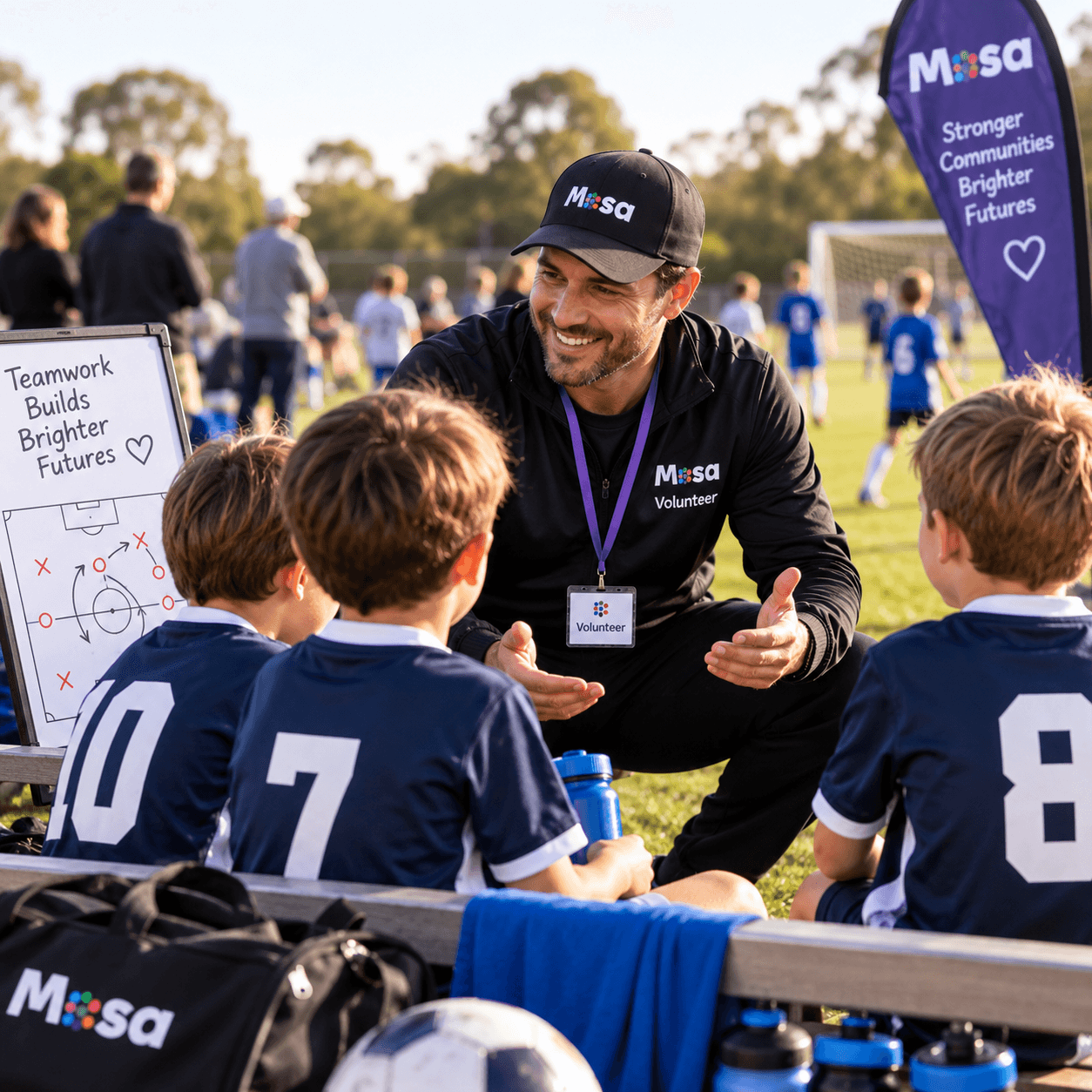 Junior Sport Game Day Helper with Fremantle Fins FC